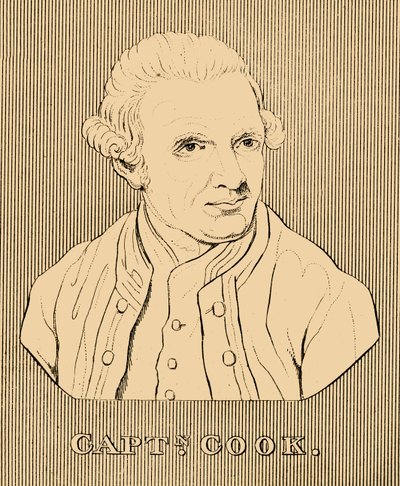 Kapitän Cook, 1728-1779, 1830 von Unbekannt