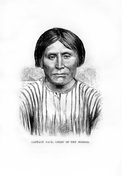 Captain Jack, Häuptling des Modoc-Stammes der amerikanischen Ureinwohner, 1872 von Unbekannt