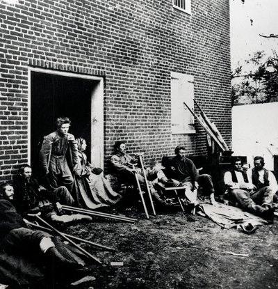 Opfer des amerikanischen Bürgerkriegs, 1861-1865 von Unbekannt