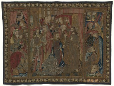 Christus und die Ehebrecherin von Unbekannt