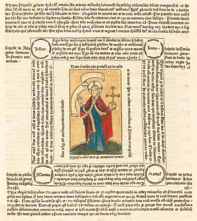 Christus als Salvator Mundi von Unbekannt