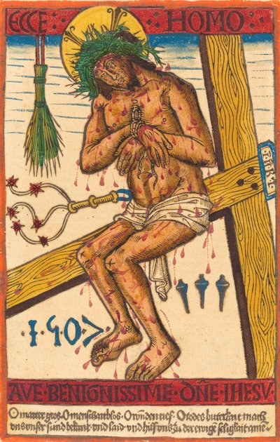 Christus als der Schmerzensmann, 1507 von Unbekannt