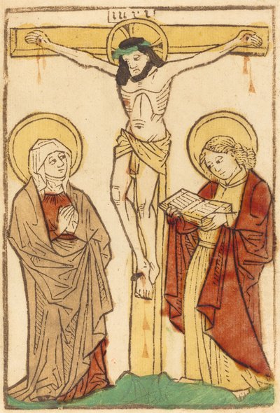 Christus am Kreuz, um oder vor 1470 von Unbekannt