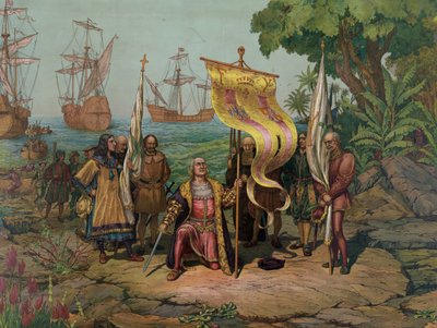 Christoph Kolumbus (1451-1506) beansprucht die 