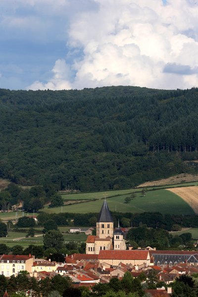 Cluny, Saone-et-Loire, Frankreich, 16.08.2015 - Cluny Abtei, dem heiligen Petrus gewidmet, ein ehemaliges Benediktinerkloster in Cluny. von Unbekannt