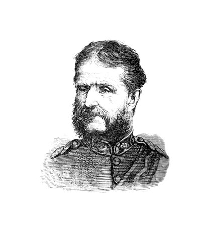 Oberst Nugent, Kommandant der Royal Engineers, ca. 1882 von Unbekannt