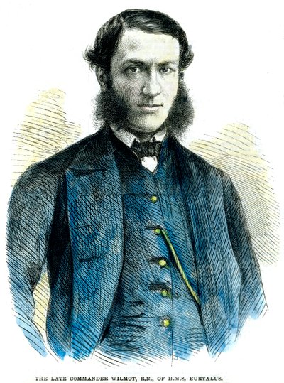 Kommandant Wilmot von HMS Euryalus von Unbekannt