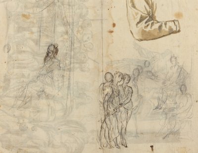 Kopie nach einem historischen Gemälde aus dem Kreis von Paolo Veronese [recto], 16. Jahrhundert von Unbekannt