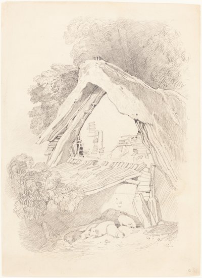 Hütte in Diss von Unbekannt