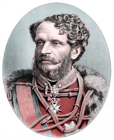 Graf Julius Andrassy 1823-1890, ungarischer Staatsmann, um 1880 von Unbekannt