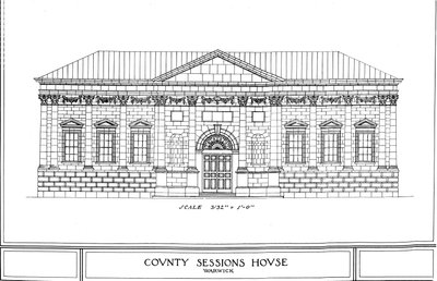 County Sessions House, Warwick, Warwickshire, 1924 von Unbekannt