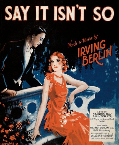 Cover der Partitur von "Say It Isn