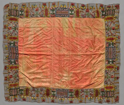 Decke mit abstrakten floralen Motiven, 18. Jahrhundert von Unbekannt