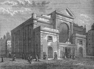 Curzon Chapel, Mayfair, Westminster, London, um 1875-1878 von Unbekannt