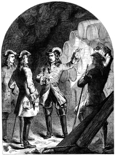 DAsfeldt und die englischen Offiziere in der Mine, 18. Jahrhundert 19. Jahrhundert von Unbekannt