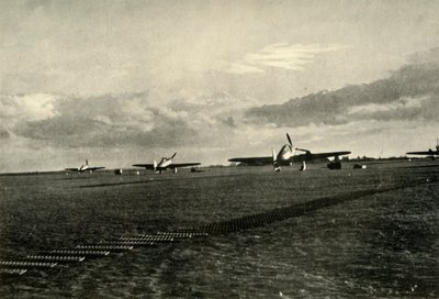 Morgendämmerung in Vassincourt, 1939-1940, 1941 von Unbekannt