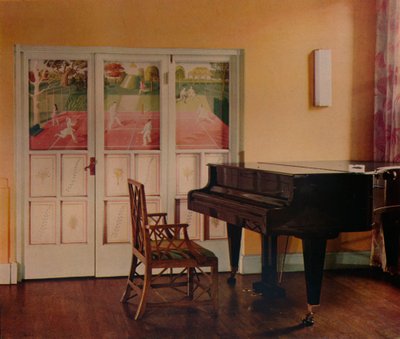 Dekoration von Eric Ravilious in der Wohnung von Sir Geoffrey Fry, Portman Square, London, 1933 von Unbekannt