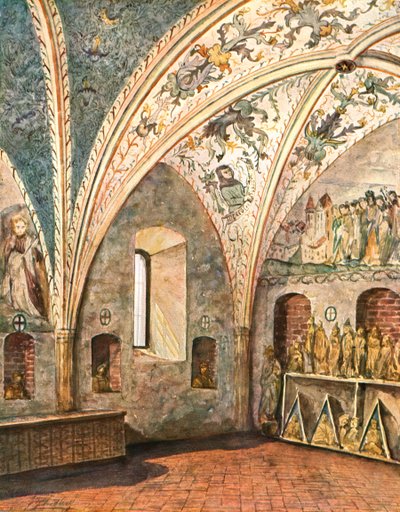 Dekoration in der St. Nikolaikirche, Jüterbog, Brandenburg, Deutschland von Unbekannt