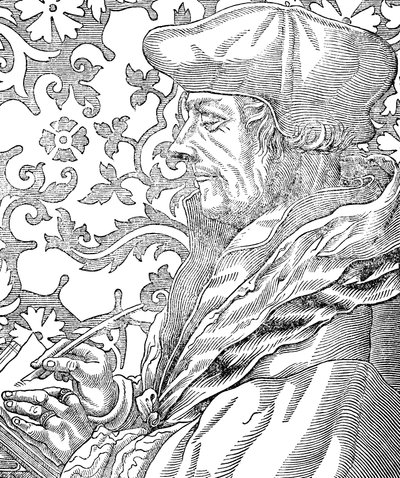 Desiderius Erasmus, 15.-16. Jahrhundert, niederländischer Humanist und Gelehrter von Unbekannt