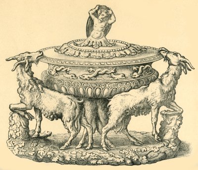 Entwurf für eine Terrine oder ein Salzfass, Mitte des 16. Jahrhunderts, 1881 von Unbekannt