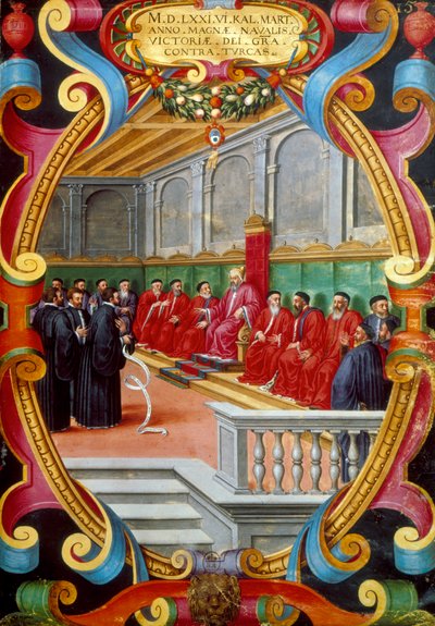 Doge von Venedig und sein Rat von Unbekannt
