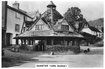 Dunster Garnmarkt, 1936 von Unbekannt