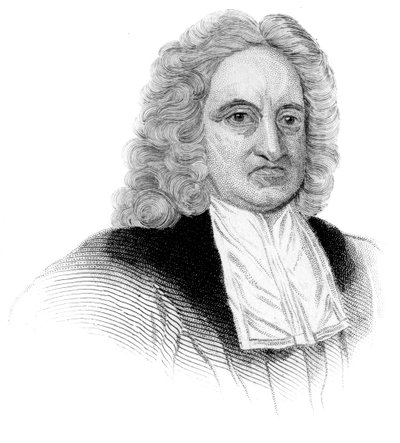 Edmond Halley, englischer Astronom, Mathematiker, Meteorologe und Physiker, um 1850 von Unbekannt