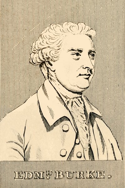 Edmund Burke, 1729-1797, 1830 von Unbekannt