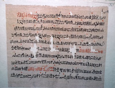 Ägyptische hieratische Schrift von Unbekannt