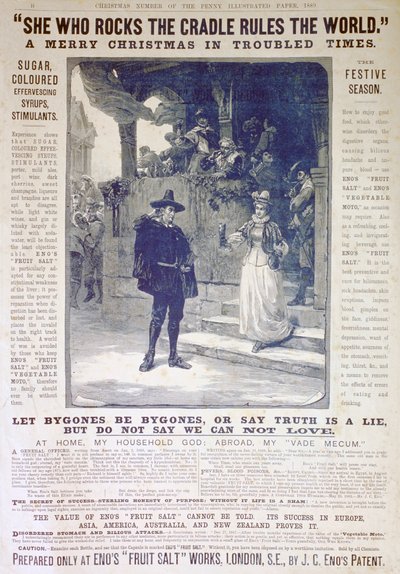 Enos Fruchtsalz-Werbung, 1889 von Unbekannt