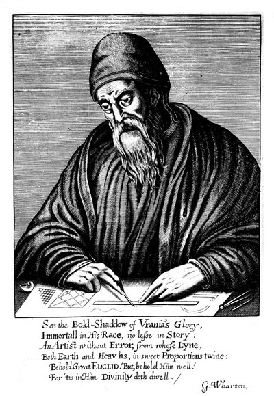 Euklid, antiker griechischer Mathematiker, 1661 von Unbekannt