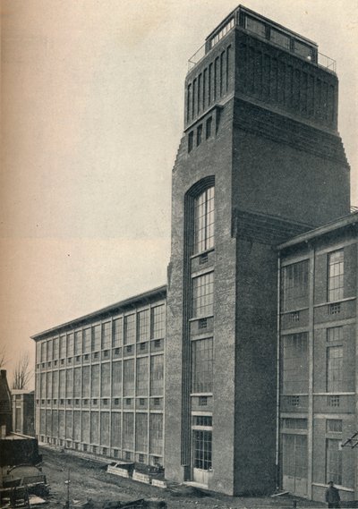 Fabrik der Etablissements Nicolle, Wambrechies Nord, Architekt Andre Granet von Unbekannt