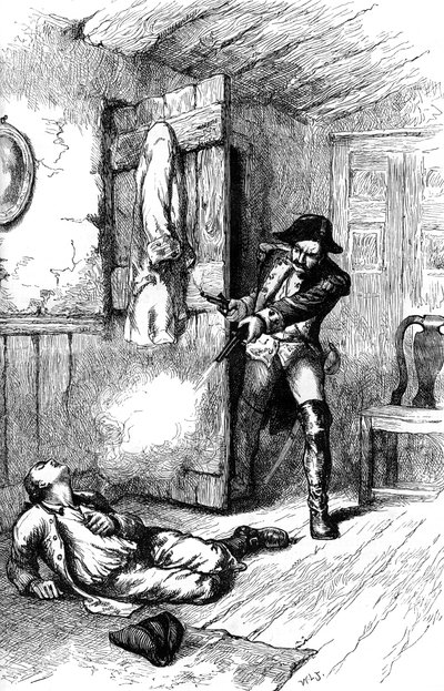 Fannins Gräueltat: Mord an einem amerikanischen Pflanzer, spätes 18. Jahrhundert von Unbekannt