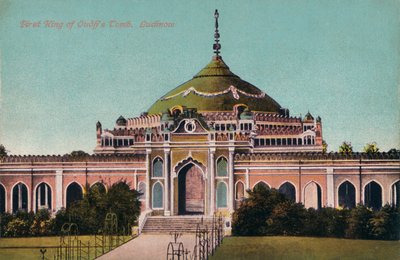 Grab des ersten Königs von Oudh. Lucknow, um 1900 von Unbekannt