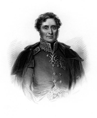 Fitzroy James Henry Somerset, 1. Baron Raglan, englischer Soldat, ca. 1860 von Unbekannt