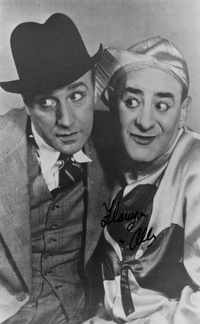Flanagan und Allen, britisches Gesangs- und Comedy-Duo, ca. 1930er Jahre von Unbekannt
