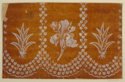 Blumenfeld und Rand von Unbekannt