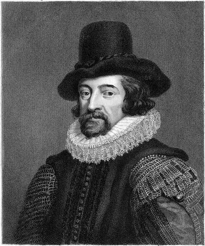 Francis Bacon, Viscount St. Albans, englischer Philosoph, Wissenschaftler und Staatsmann, frühes 20. Jahrhundert von Unbekannt