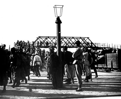 Französische Truppen, Tientsin, China, 1900 von Unbekannt