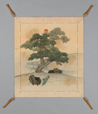 Fukusa Geschenkabdeckung, Japan, frühe Meiji-Periode 1868-1912 von Unbekannt