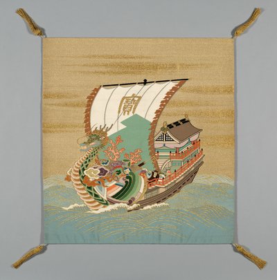 Fukusa-Geschenkverpackung, Japan, späte Edo-Periode bis Meiji-Periode von Unbekannt