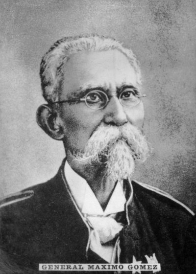 General Maximo Gomez 1836-1905, dominikanischer Generalmajor im Zehnjährigen Krieg, um 1910 von Unbekannt