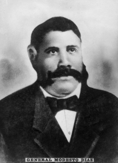 General Modesto Diaz 1826-1892, Generalmajor der kubanischen Befreiungsarmee, um 1910 von Unbekannt