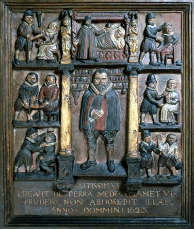 Schild der Allgemeinchirurgen, ca. 1623 von Unbekannt