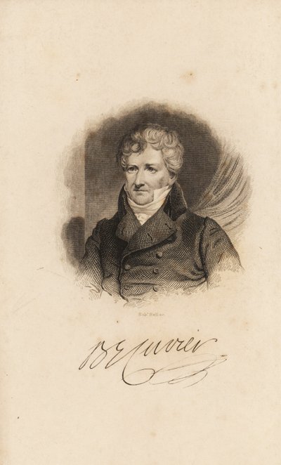 Georges Cuvier, französischer Naturforscher und Zoologe von Unbekannt