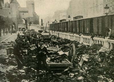Deutsche Matrosen in Antwerpen, Belgien, Erster Weltkrieg von Unbekannt