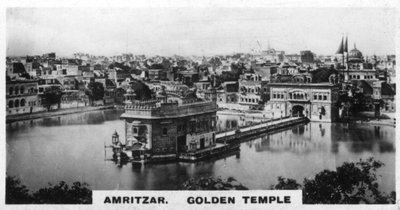 Goldener Tempel, Amritsar, Indien, um 1925 von Unbekannt