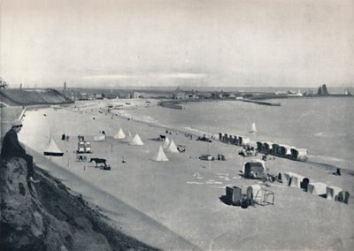 Gorleston - Ein Abschnitt des Strandes, 1895 von Unbekannt