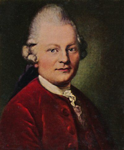 Gotthold Ephraim Lessing 1729-1781 - Gemälde von Anton Graff, 1934 von Unbekannt
