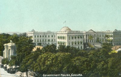 Regierungshaus, Kalkutta, 1900er von Unbekannt